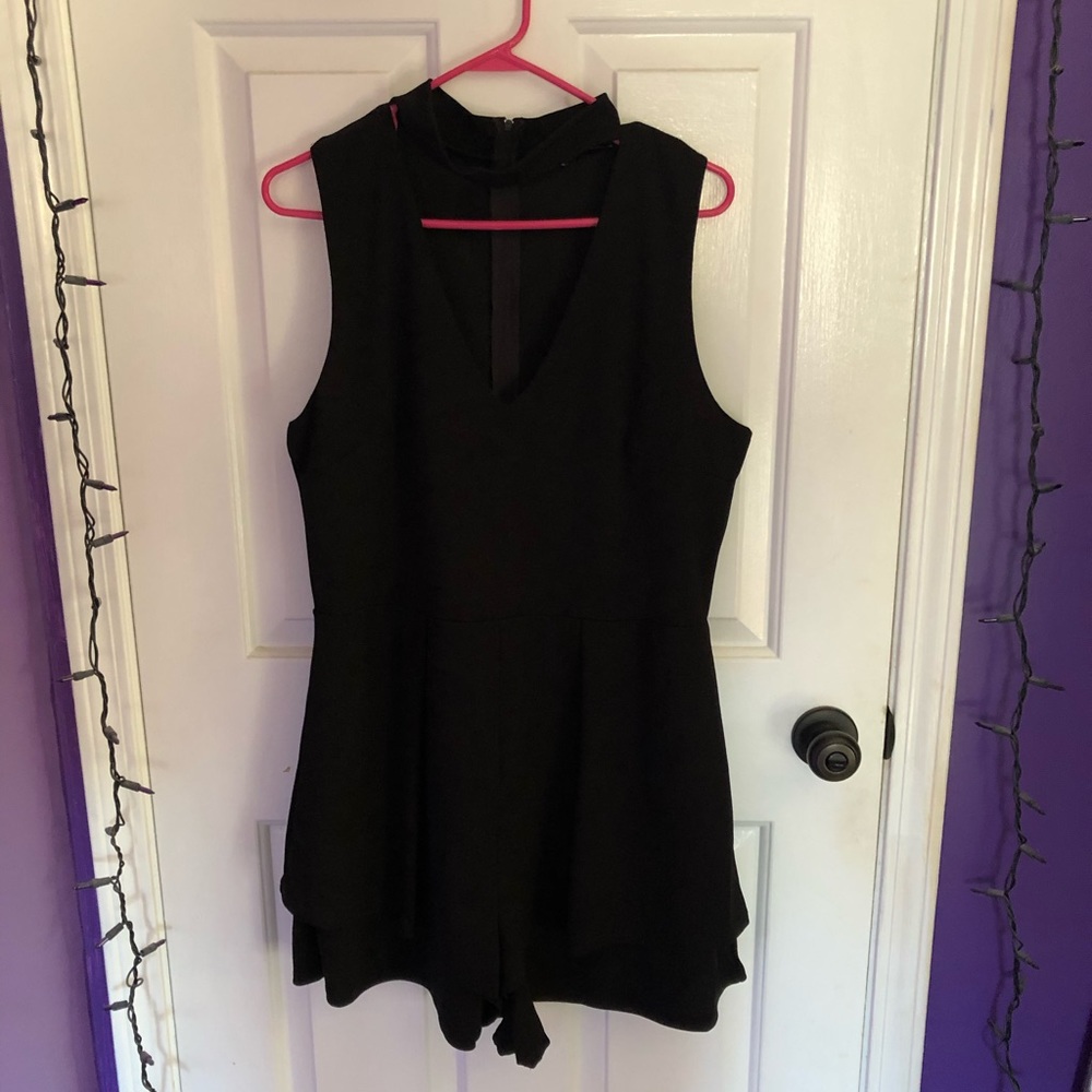 FashionNova black romper